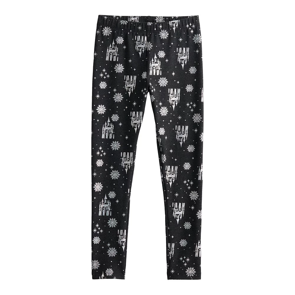 Disney Princess Girls 4-12 Castle Leggings by Jumping Beans® 1 Disney Princess Girls 4-12 Castle Leggings by Jumping Beans®