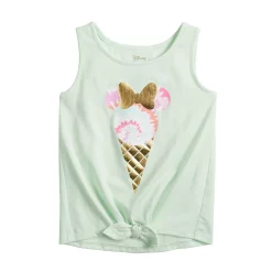 Toddler Girl Disney Minnie Mouse Tie Front Graphic Tank Top by Jumping Beans®
