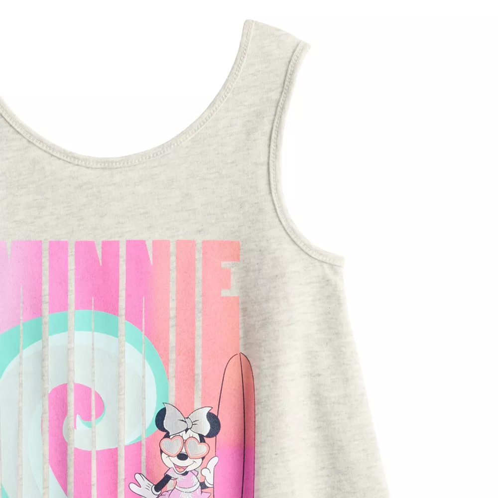 Toddler Girl Disney Minnie Mouse Surfboard Adaptive Sensory Graphic Tank Top by Jumping Beans® 2 Toddler Girl Disney Minnie Mouse Surfboard Adaptive Sensory Graphic Tank Top by Jumping Beans® - Image 2