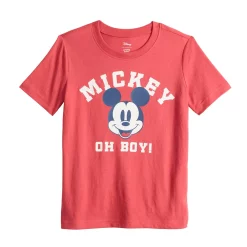 Boys 4-12 Disney Mickey Mouse "Oh Boy!" Graphic Tee by Jumping Beans®