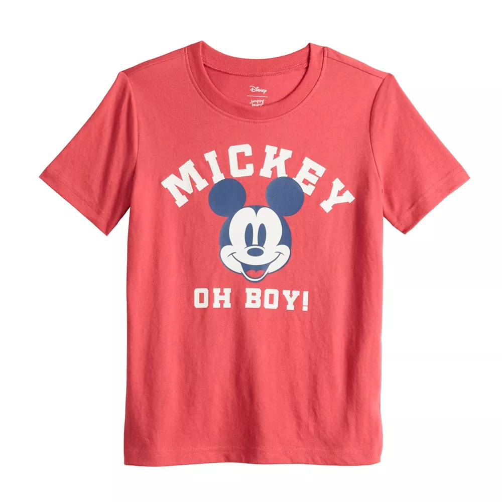 Boys 4-12 Disney Mickey Mouse "Oh Boy!" Graphic Tee by Jumping Beans® 1 Boys 4-12 Disney Mickey Mouse "Oh Boy!" Graphic Tee by Jumping Beans®