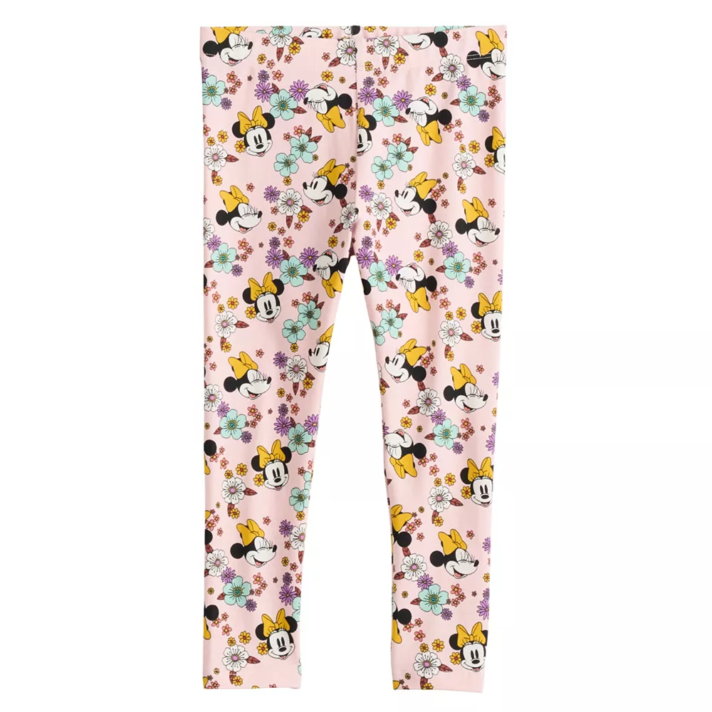 Toddler Girl Disney Minnie Mouse Knit Leggings by Jumping Beans® 1 Toddler Girl Disney Minnie Mouse Knit Leggings by Jumping Beans®