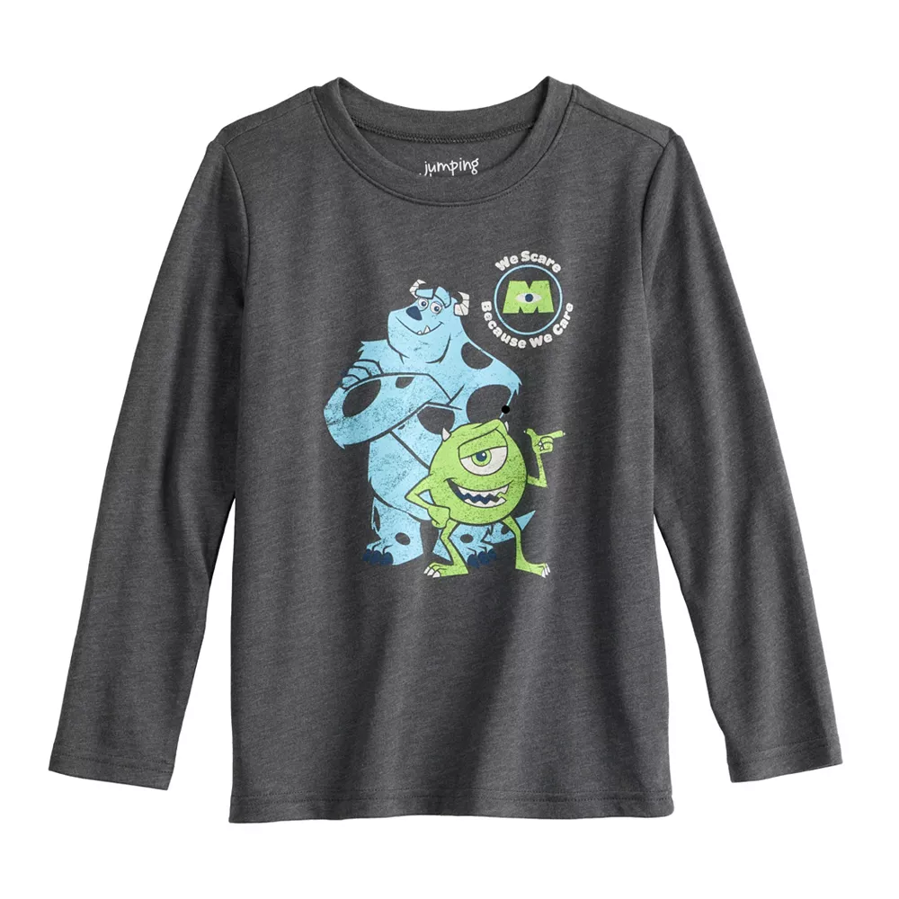Toddler Boy Disney / Pixar Monsters Inc. Adaptive Easy Dressing & Abdominal Access Graphic Tee by Jumping Beans® 1 Toddler Boy Disney / Pixar Monsters Inc. Adaptive Easy Dressing & Abdominal Access Graphic Tee by Jumping Beans®