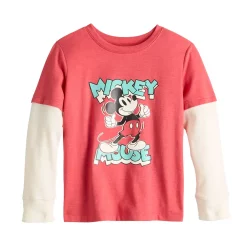 Toddler Boy Disney Mickey Mouse Adaptive Graphic Skater Tee by Jumping Beans®