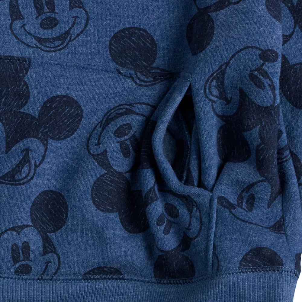 Kids 4-12 Disney Mickey Mouse Adaptive Easy Dressing, Sensory Friendly, & Abdominal Access Sweatshirt by Jumping Beans® 2 Kids 4-12 Disney Mickey Mouse Adaptive Easy Dressing, Sensory Friendly, & Abdominal Access Sweatshirt by Jumping Beans® - Image 2