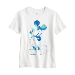 Toddler Boy Disney Mickey Mouse Adaptive Abdominal Access Double Layer Graphic Tee by Jumping Beans®