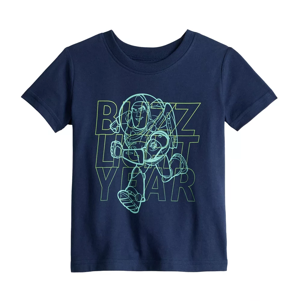 Toddler Boy Disney / Pixar Buzz Lightyear Neon Short Sleeve Graphic Tee by Jumping Beans® 1 Toddler Boy Disney / Pixar Buzz Lightyear Neon Short Sleeve Graphic Tee by Jumping Beans®