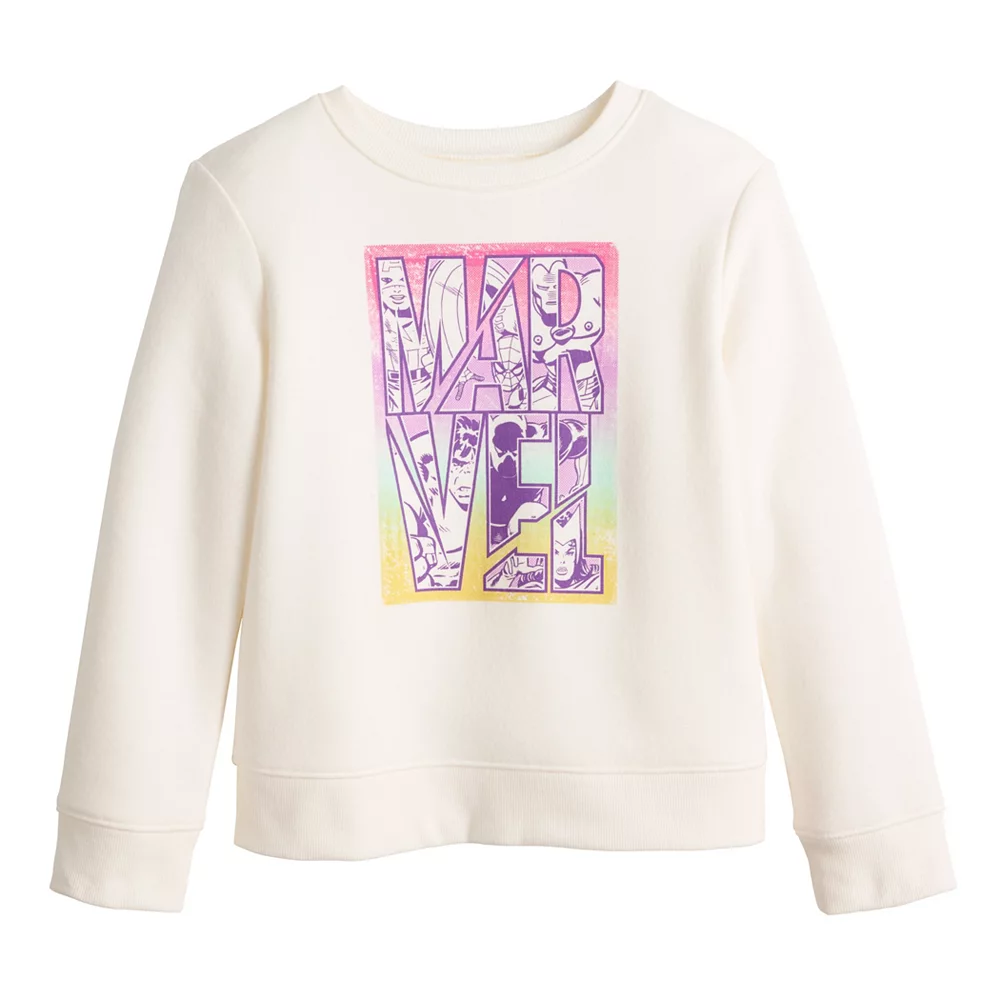 Marvel Avengers Toddler Girl Long-Sleeve Pullover by Jumping Beans® 1 Marvel Avengers Toddler Girl Long-Sleeve Pullover by Jumping Beans®