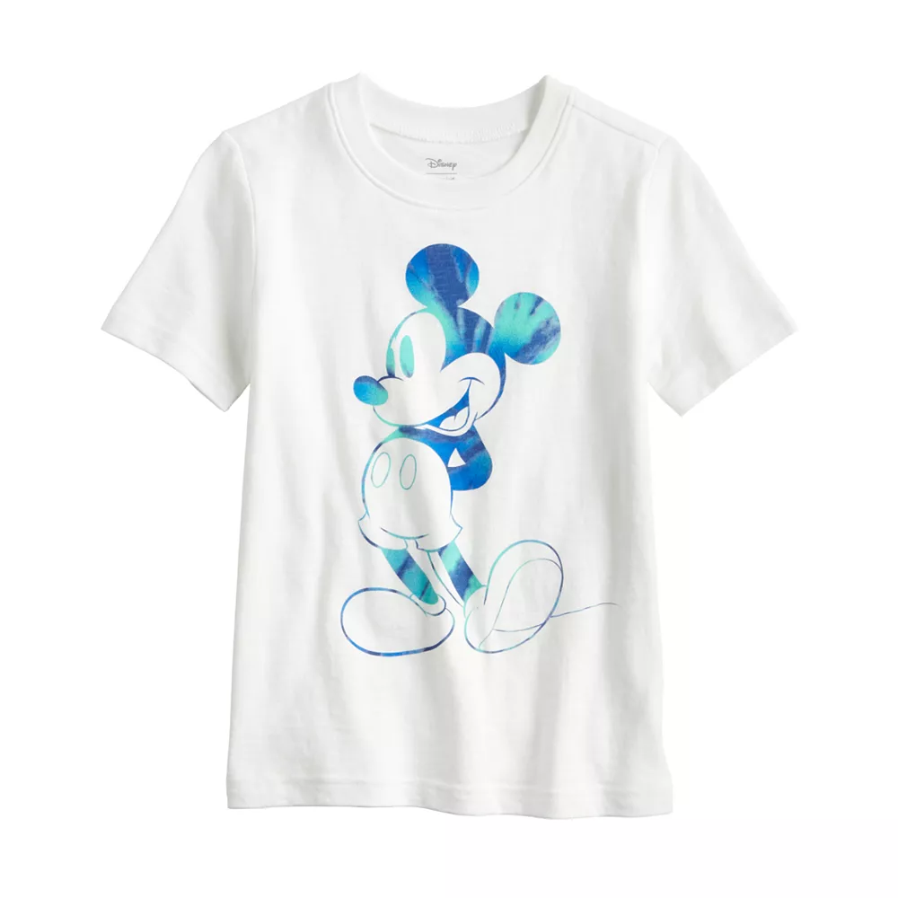 Boys 4-12 Disney Tie Dye Mickey Mouse Adaptive Double-Layer Graphic Tee by Jumping Beans® 1 Boys 4-12 Disney Tie Dye Mickey Mouse Adaptive Double-Layer Graphic Tee by Jumping Beans®