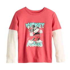 Boys 4-12 Disney Mickey Mouse Adaptive Graphic Skater Tee by Jumping Beans®