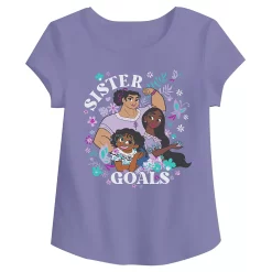Girls 4-12 Disney Encanto "Sister Goals" Graphic Tee by Jumping Beans®