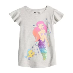 Disney's Girls 4-12 Flounce Tee by Jumping Beans®