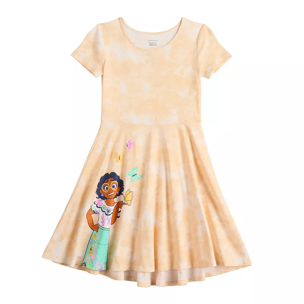 Disney's Encanto Mirabel Toddler Girl High-Low Skater Dress by Jumping Beans® 1 Disney's Encanto Mirabel Toddler Girl High-Low Skater Dress by Jumping Beans®