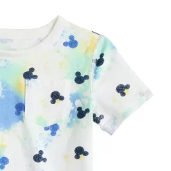 Alternative view of Disney's Mickey Mouse Toddler Boy Logos Adaptive Pocket Tee by Jumping Beans®