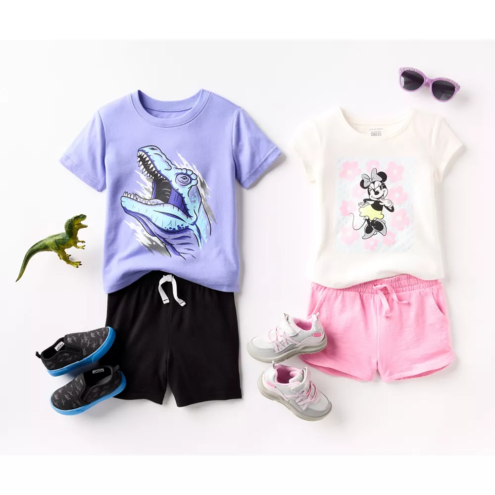 Disney's Minnie Mouse Toddler Girl Shirttail Tee by Jumping Beans® 2 Disney's Minnie Mouse Toddler Girl Shirttail Tee by Jumping Beans® - Image 2