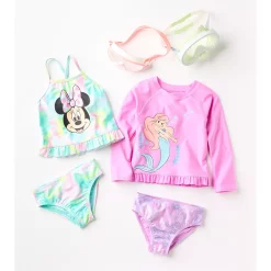 Disney's The Little Mermaid Toddler Girl Rash Guard & Swim Bottoms Set by Jumping Beans® 5 Disney's The Little Mermaid Toddler Girl Rash Guard & Swim Bottoms Set by Jumping Beans® -Jumping Beans shop 5838579 ALT9
