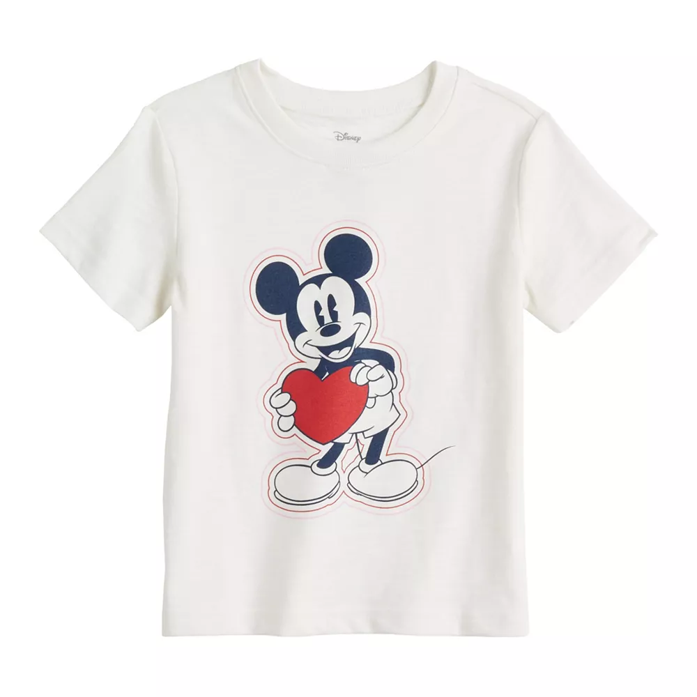 Disney's Mickey Mouse Boys 4-12 Heart Graphic Tee by Jumping Beans® 1 Disney's Mickey Mouse Boys 4-12 Heart Graphic Tee by Jumping Beans®