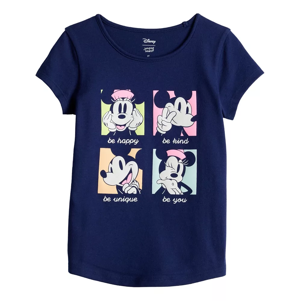 Disney's Mickey Mouse Toddler Girl Adaptive Double Layer Graphic Tee by Jumping Beans® 1 Disney's Mickey Mouse Toddler Girl Adaptive Double Layer Graphic Tee by Jumping Beans®