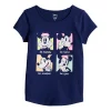 Disney's Mickey Mouse Girls 4-12 Adaptive Double Layer Graphic Tee by Jumping Beans®