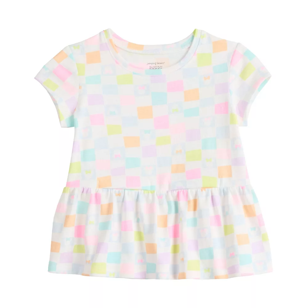Disney's Minnie Mouse Girls 4-12 Adaptive Peplum Graphic Tee by Jumping Beans® 1 Disney's Minnie Mouse Girls 4-12 Adaptive Peplum Graphic Tee by Jumping Beans®