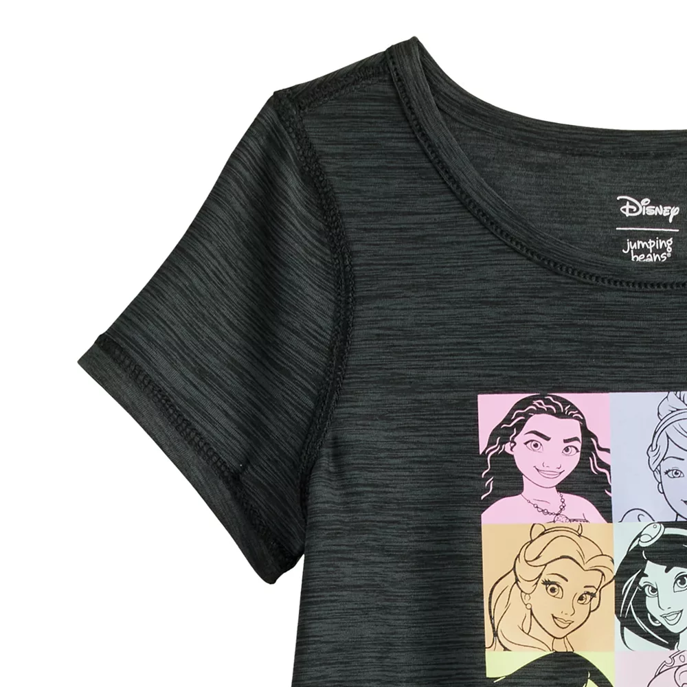 Disney Princess Girls 4-12 Active Shirttail Adaptive Tee by Jumping Beans® 2 Disney Princess Girls 4-12 Active Shirttail Adaptive Tee by Jumping Beans® - Image 2