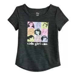 Disney Princess Toddler Girl Active Double Layer Adaptive Tee by Jumping Beans®