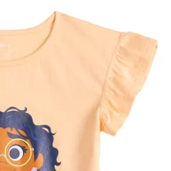 Alternative view of Disney's Encanto Mirabel Toddler Girl Adaptive Flutter Graphic Tee by Jumping Beans®