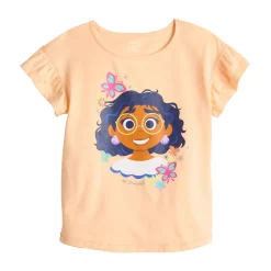 Alternative view of Disney's Encanto Mirabel Girls 4-12 Adaptive Flutter Graphic Tee by Jumping Beans®