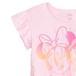 Alternative view of Disney's Minnie Mouse Girls 4-12 Adaptive Flutter Graphic Tee by Jumping Beans®