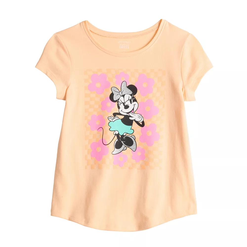 Disney's Minnie Mouse Girls 4-12 Graphic Tee by Jumping Beans® 1 Disney's Minnie Mouse Girls 4-12 Graphic Tee by Jumping Beans®